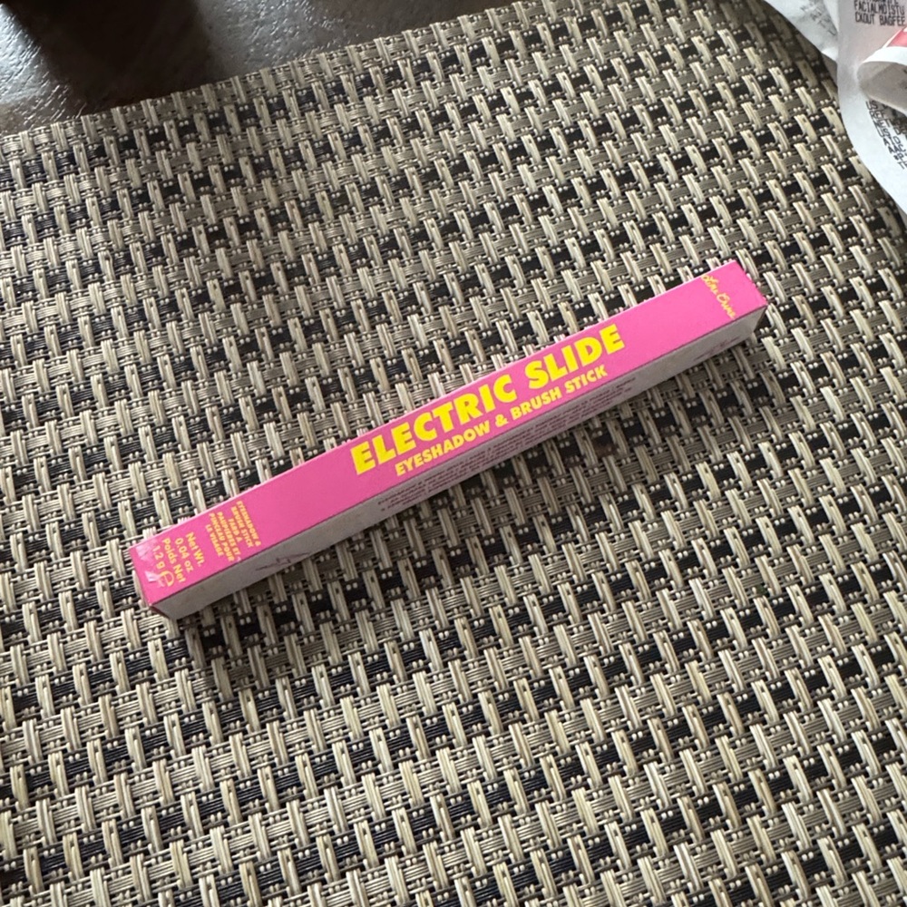 Lime Crime Electric Slide Eyeshadow Brush Stick - Pink and Yellow